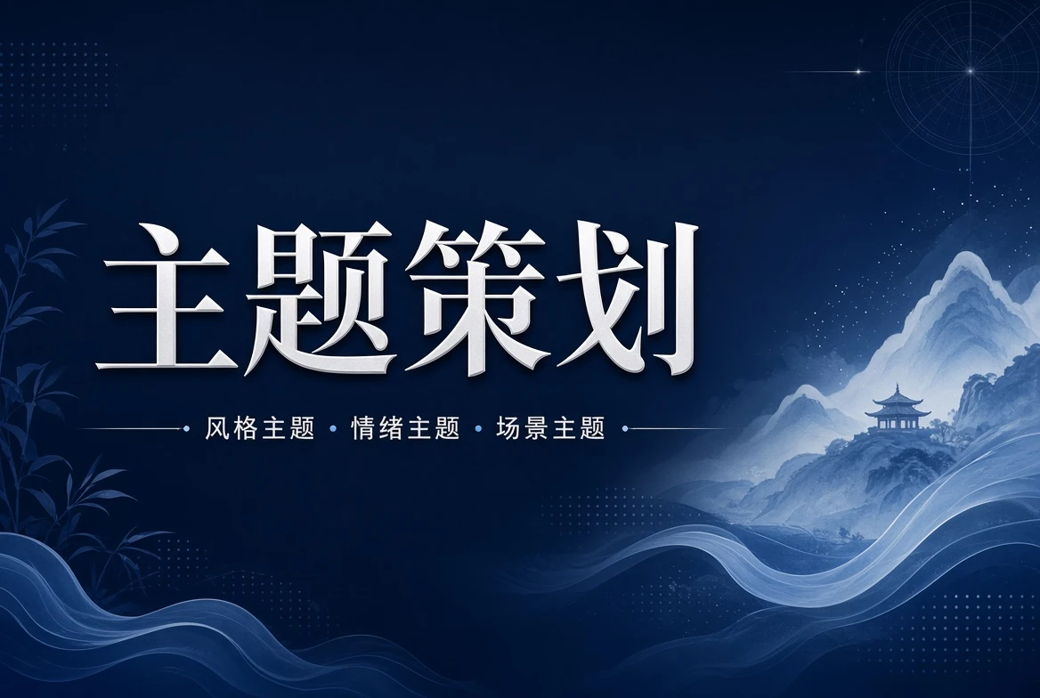 17C题签栏主题策划视觉